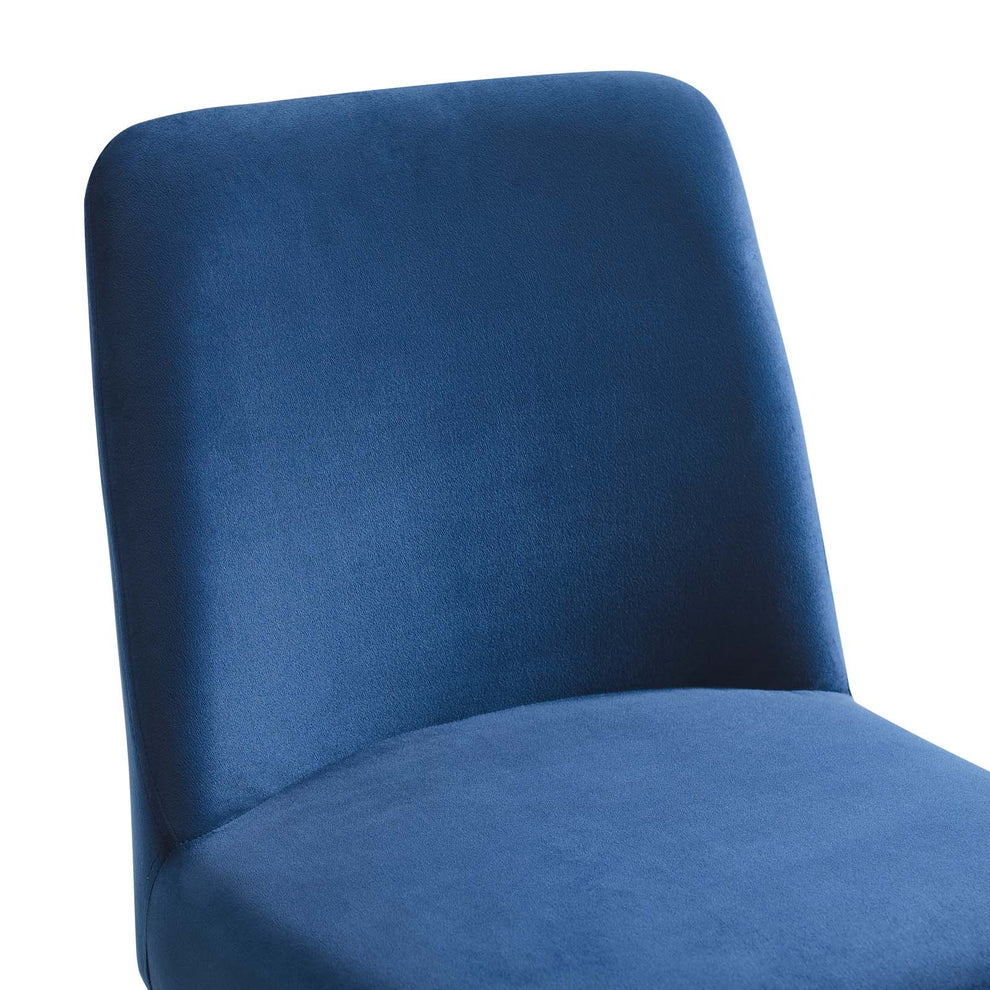 Amplify Sled Base Performance Velvet Dining Chairs - Set of 2 By Modway - EEI-5569 | Dining Chairs | Modishstore - 18