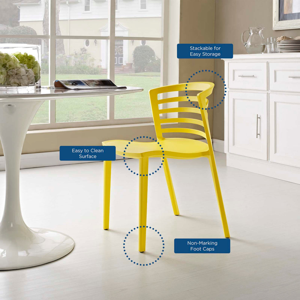 Curvy Dining Side Chair By Modway - EEI-557 | Dining Chairs | Modishstore - 15