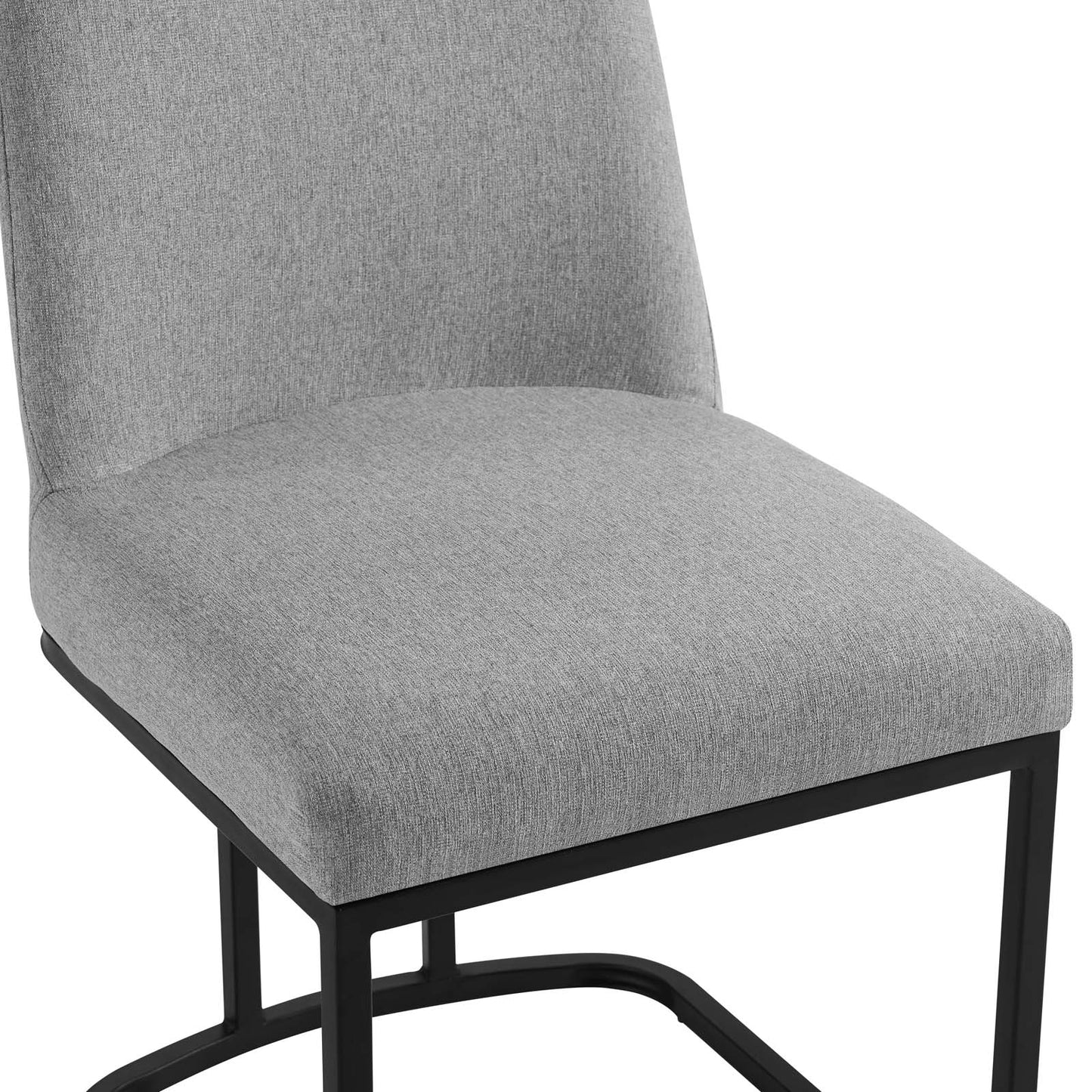 Amplify Sled Base Upholstered Fabric Dining Chairs - Set of 2 By Modway | Dining Chairs | Modishstore-9