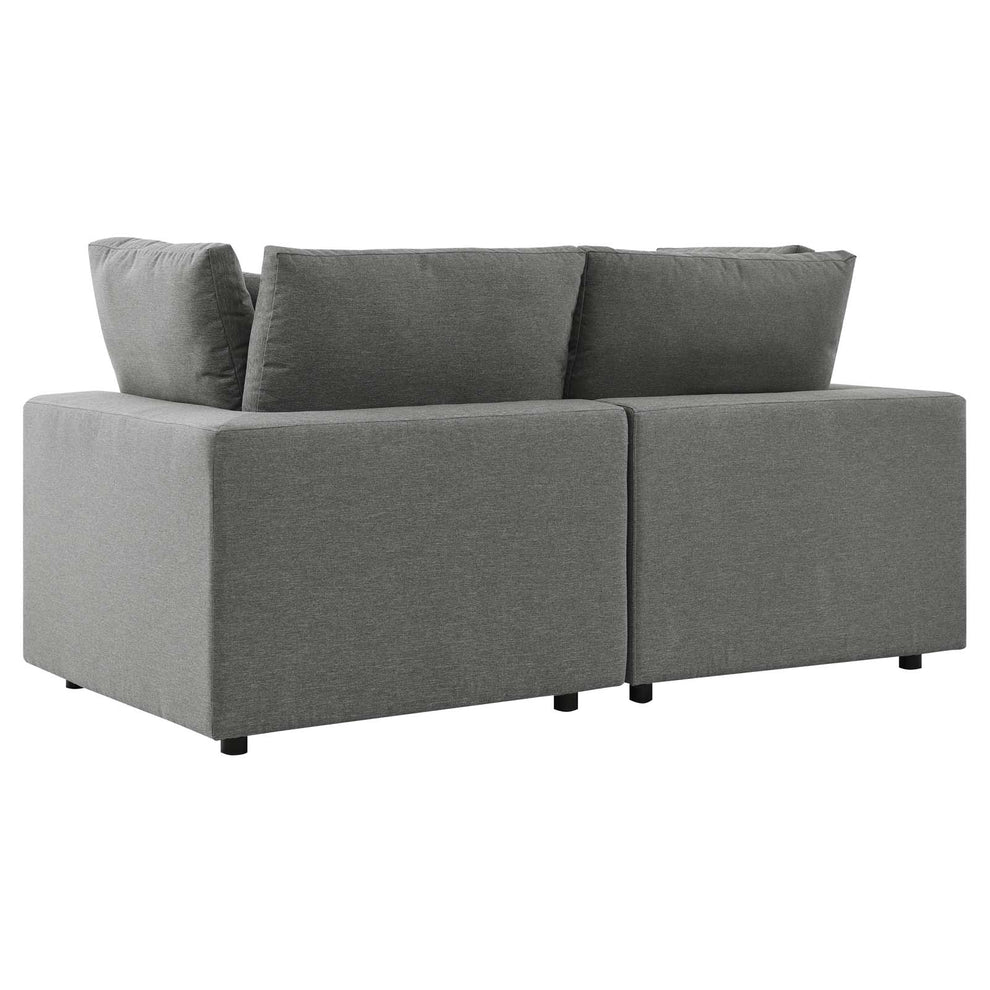 Modway Commix Overstuffed Outdoor Patio Loveseat - EEI-5576 | Outdoor Sofas, Loveseats & Sectionals | Modishstore - 4