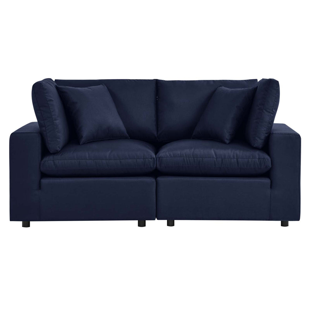 Modway Commix Overstuffed Outdoor Patio Loveseat - EEI-5576 | Outdoor Sofas, Loveseats & Sectionals | Modishstore - 10