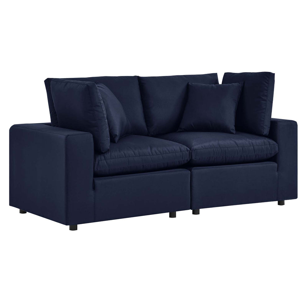 Modway Commix Overstuffed Outdoor Patio Loveseat - EEI-5576 | Outdoor Sofas, Loveseats & Sectionals | Modishstore - 11