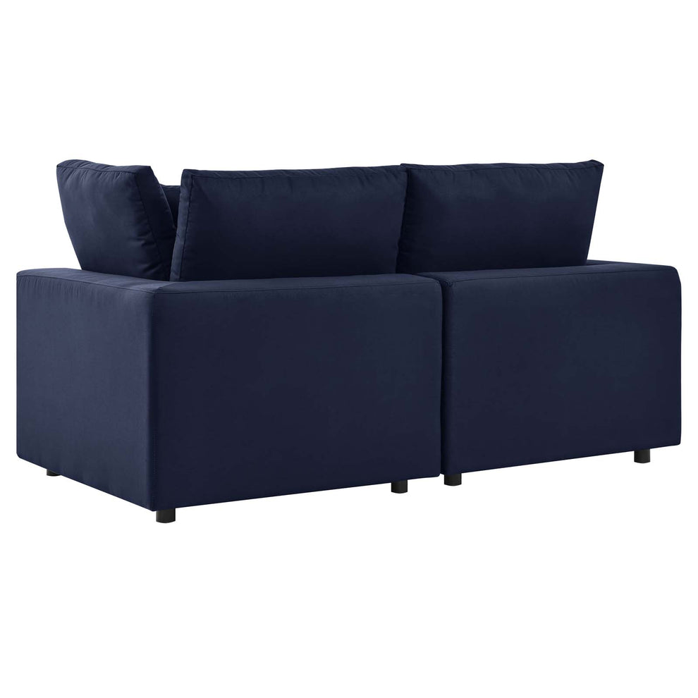 Modway Commix Overstuffed Outdoor Patio Loveseat - EEI-5576 | Outdoor Sofas, Loveseats & Sectionals | Modishstore - 12