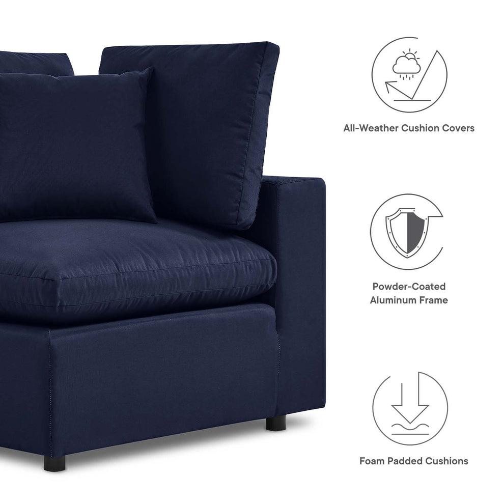 Modway Commix Overstuffed Outdoor Patio Loveseat - EEI-5576 | Outdoor Sofas, Loveseats & Sectionals | Modishstore - 16