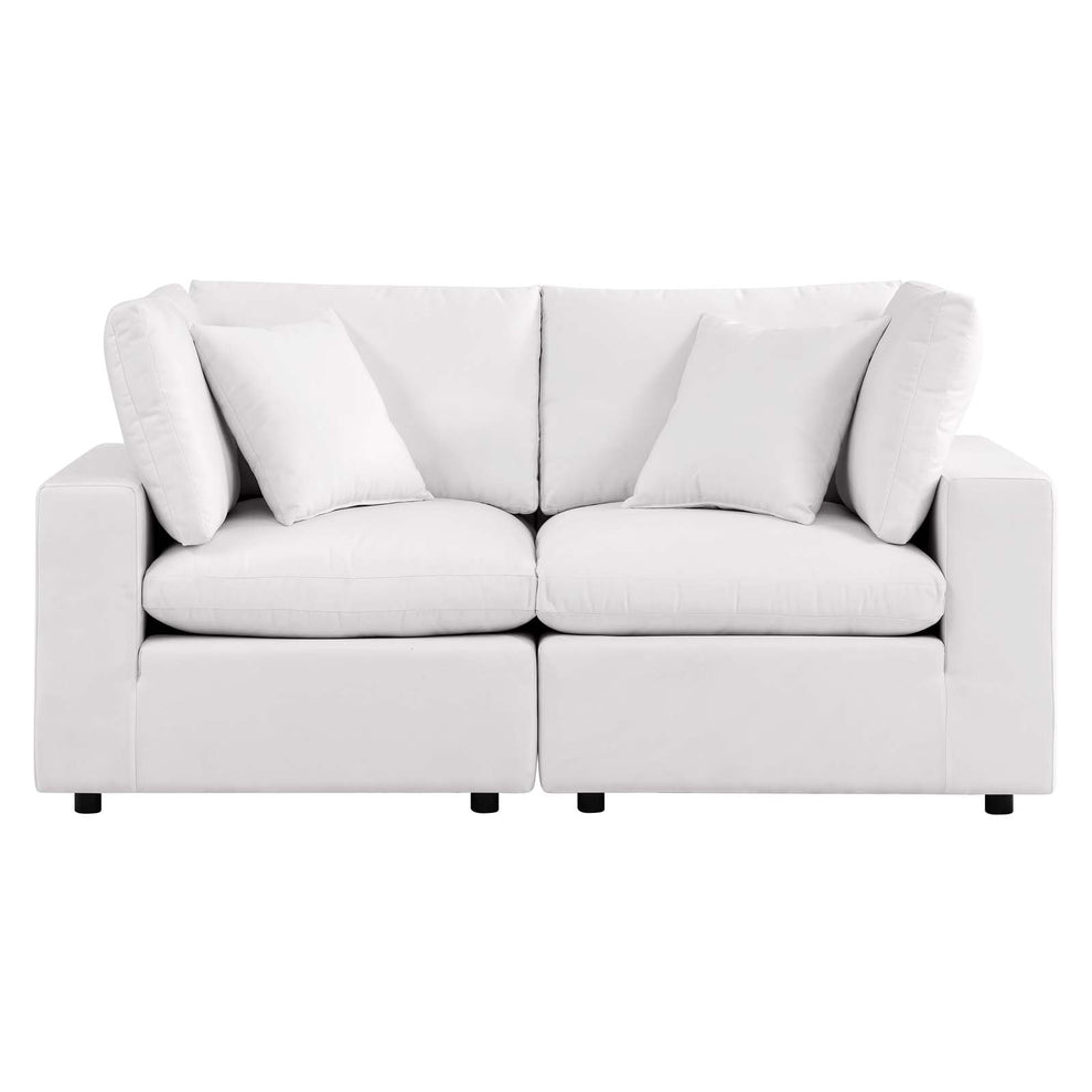 Modway Commix Overstuffed Outdoor Patio Loveseat - EEI-5576 | Outdoor Sofas, Loveseats & Sectionals | Modishstore - 18