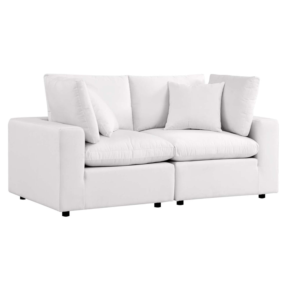 Modway Commix Overstuffed Outdoor Patio Loveseat - EEI-5576 | Outdoor Sofas, Loveseats & Sectionals | Modishstore - 19