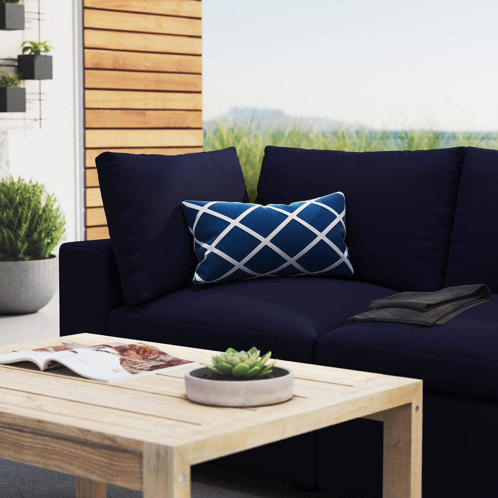 Modway Commix Sunbrella® Outdoor Patio Loveseat - EEI-5577 | Outdoor Sofas, Loveseats & Sectionals | Modishstore - 1