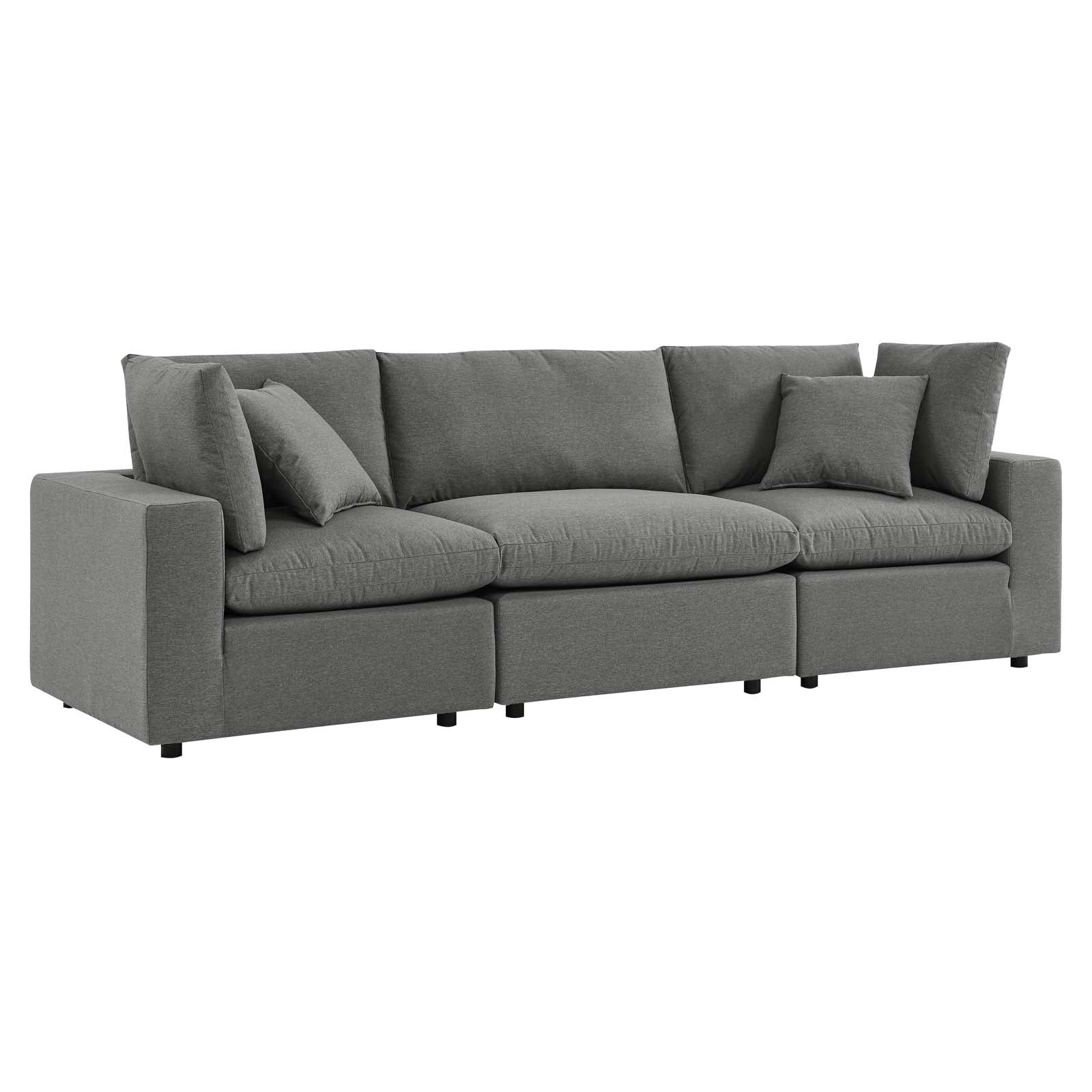 Modway Commix Overstuffed Outdoor Patio Sofa | Outdoor Sofas, Loveseats & Sectionals | Modishstore-3