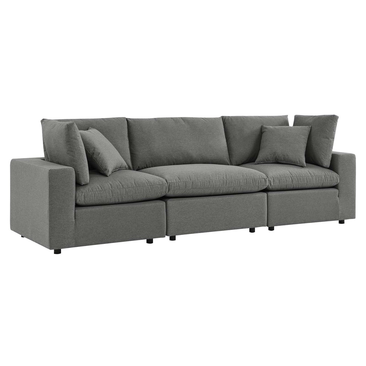 Modway Commix Overstuffed Outdoor Patio Sofa - EEI-5578 | Outdoor Sofas, Loveseats & Sectionals | Modishstore - 3