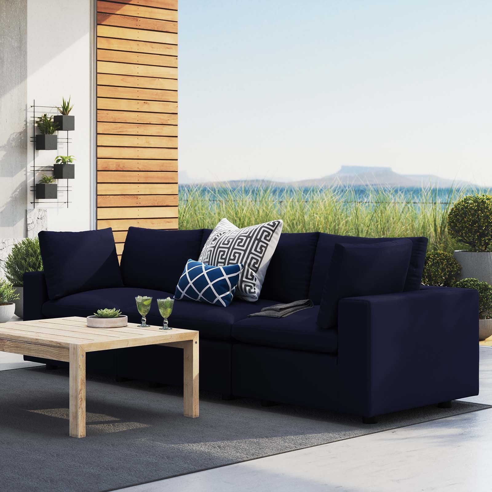 Modway Commix  Sunbrella® Outdoor Patio Sofa | Outdoor Sofas, Loveseats & Sectionals | Modishstore