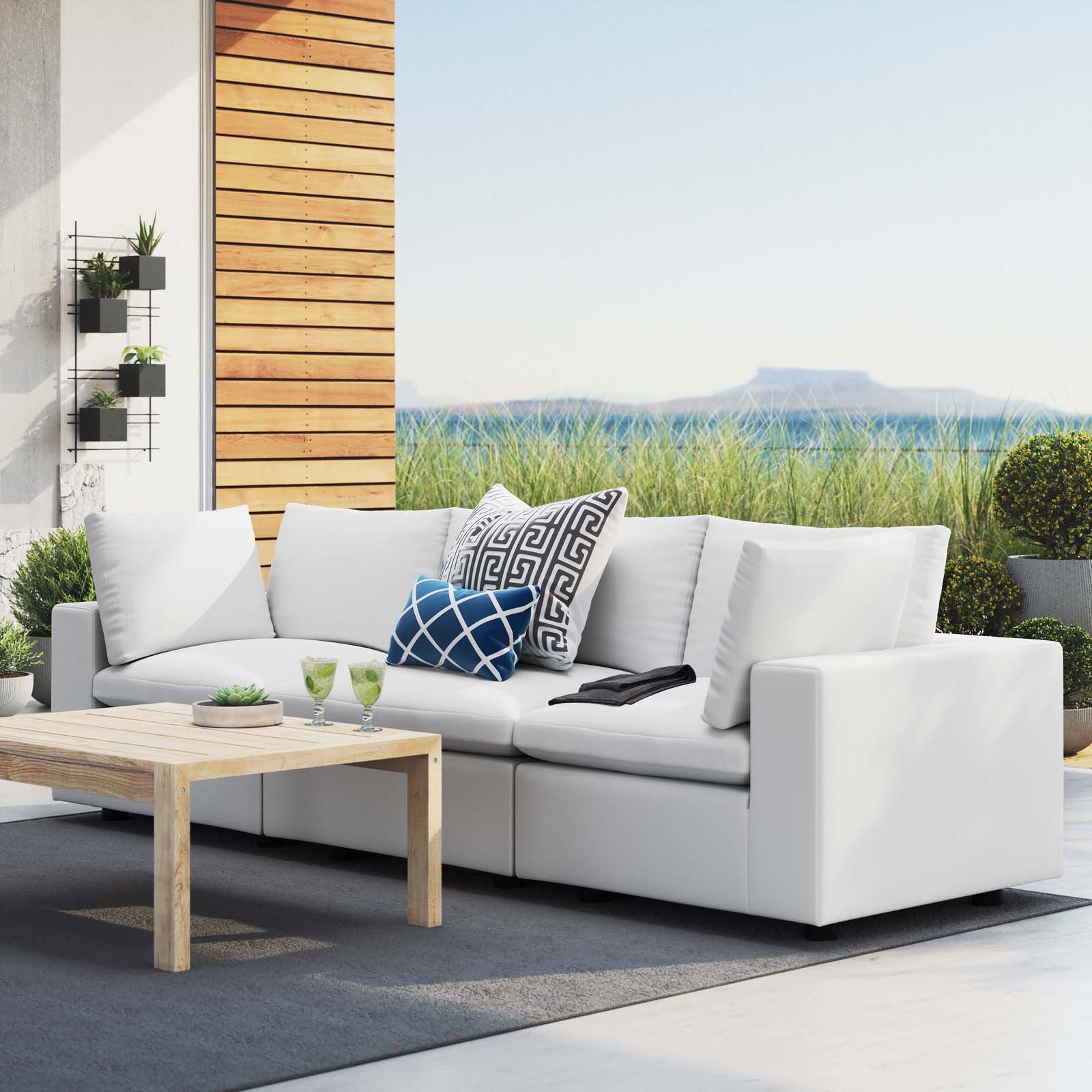 Modway Commix  Sunbrella® Outdoor Patio Sofa | Outdoor Sofas, Loveseats & Sectionals | Modishstore-16