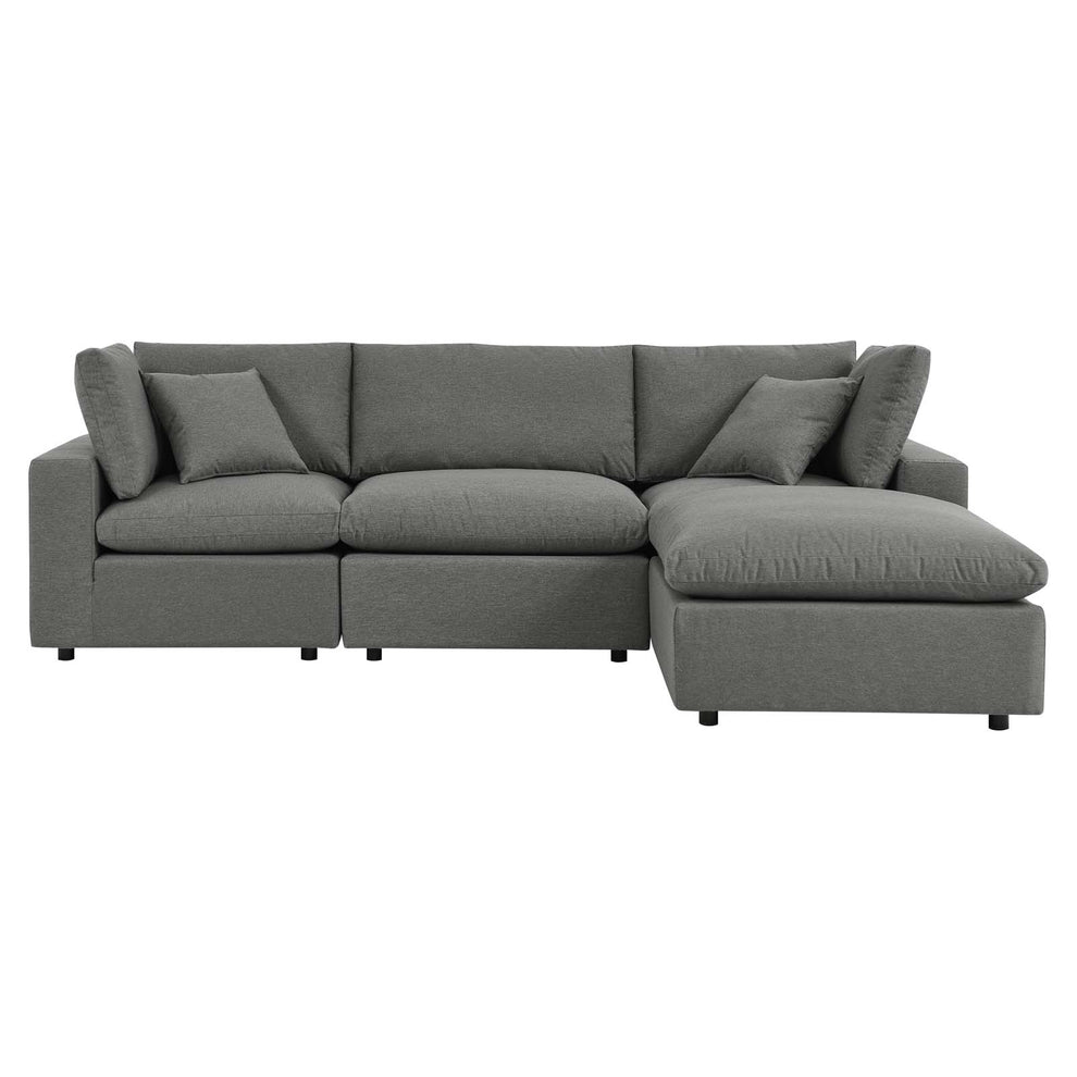 Modway Commix 4-Piece Outdoor Patio Sectional Sofa - EEI-5580 | Outdoor Sofas, Loveseats & Sectionals | Modishstore - 3