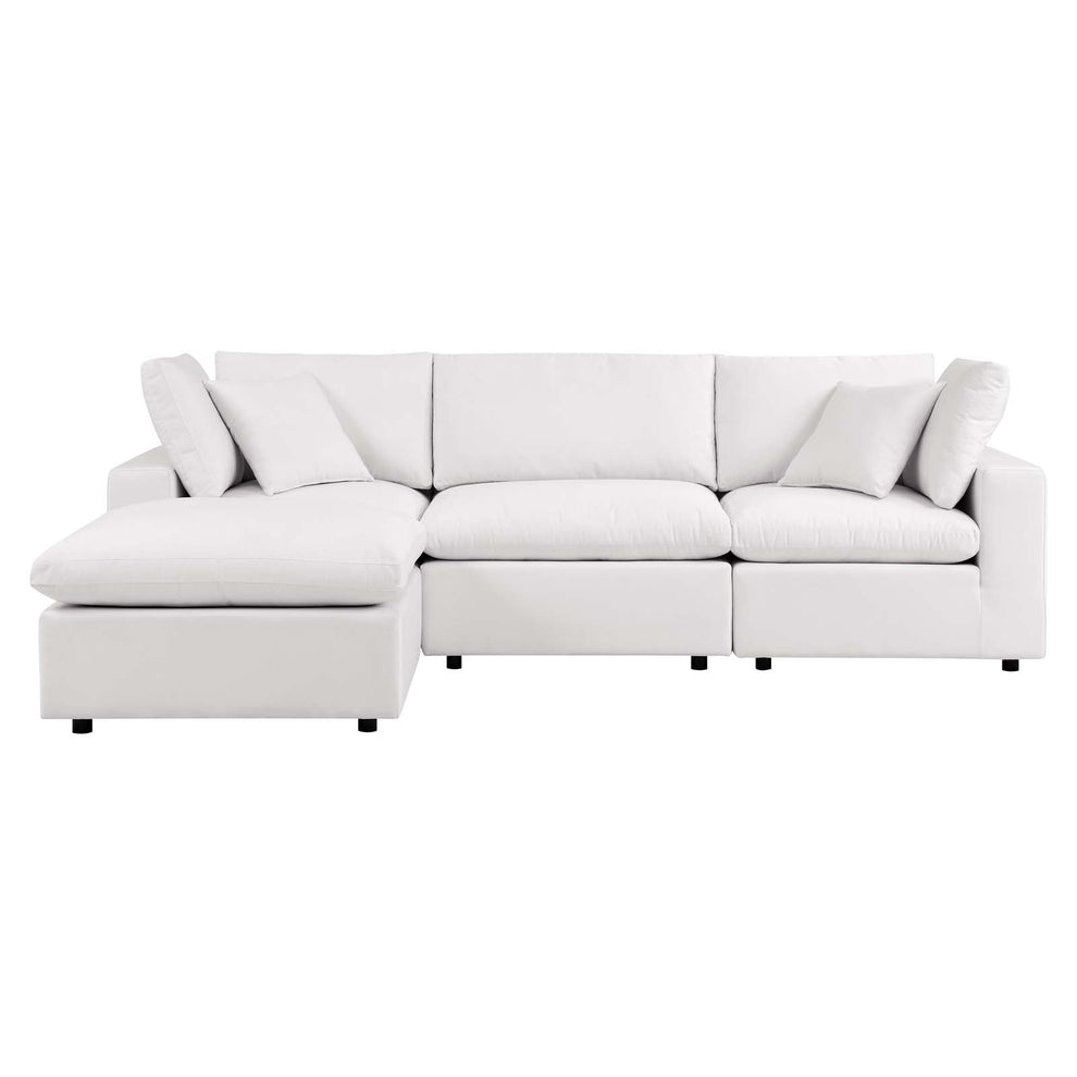 Modway Commix 4-Piece Outdoor Patio Sectional Sofa - EEI-5580 | Outdoor Sofas, Loveseats & Sectionals | Modishstore - 18