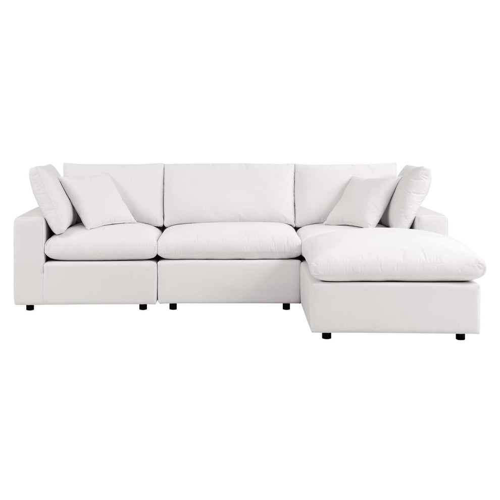 Modway Commix 4-Piece Outdoor Patio Sectional Sofa - EEI-5580 | Outdoor Sofas, Loveseats & Sectionals | Modishstore - 19