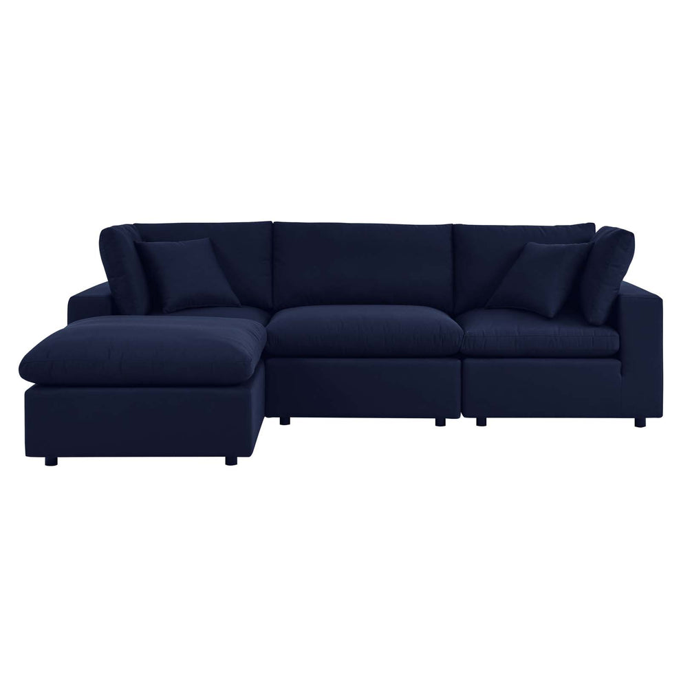 Modway Commix 4-Piece Sunbrella® Outdoor Patio Sectional Sofa - EEI-5581 | Outdoor Sofas, Loveseats & Sectionals | Modishstore - 2