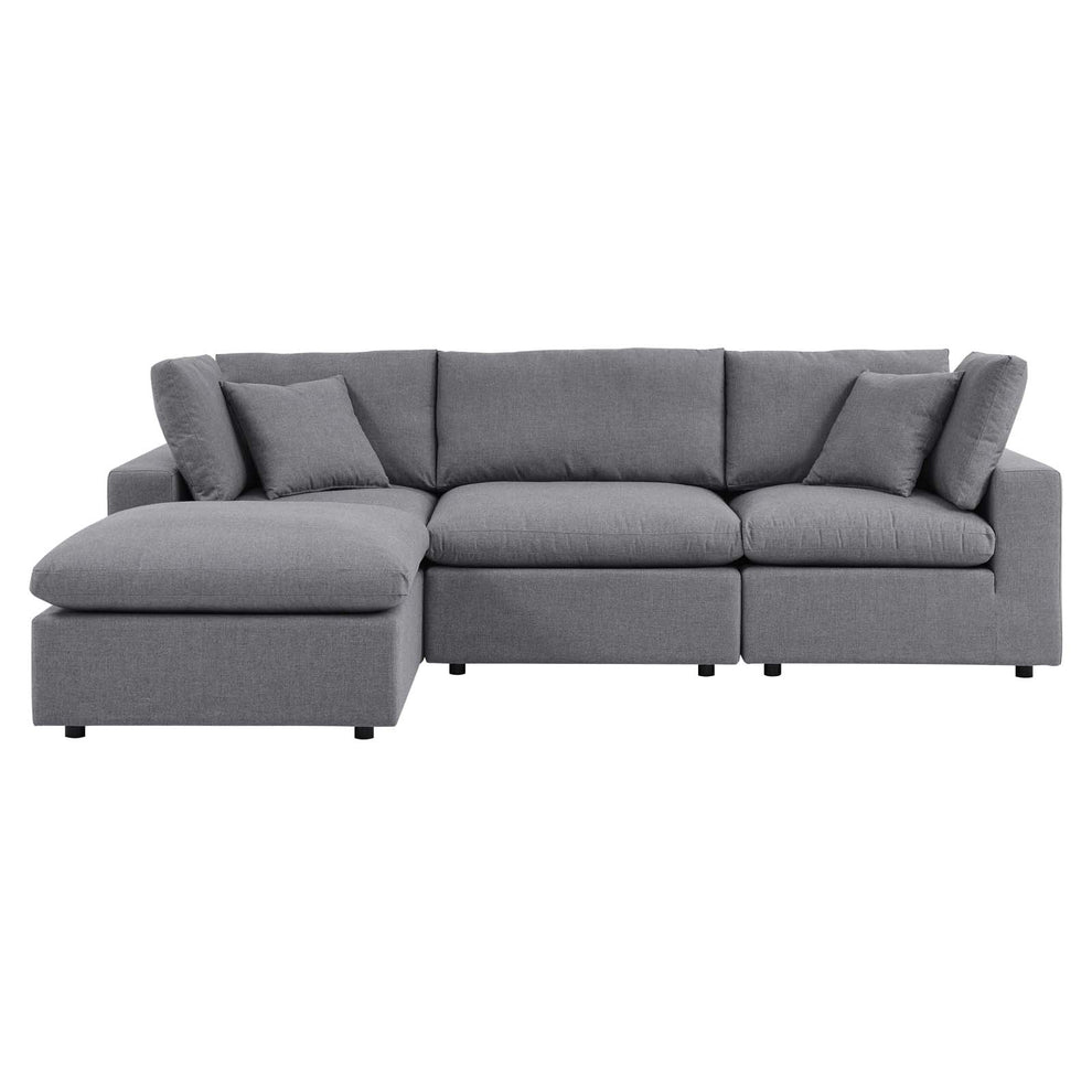 Modway Commix 4-Piece Sunbrella® Outdoor Patio Sectional Sofa - EEI-5581 | Outdoor Sofas, Loveseats & Sectionals | Modishstore - 10