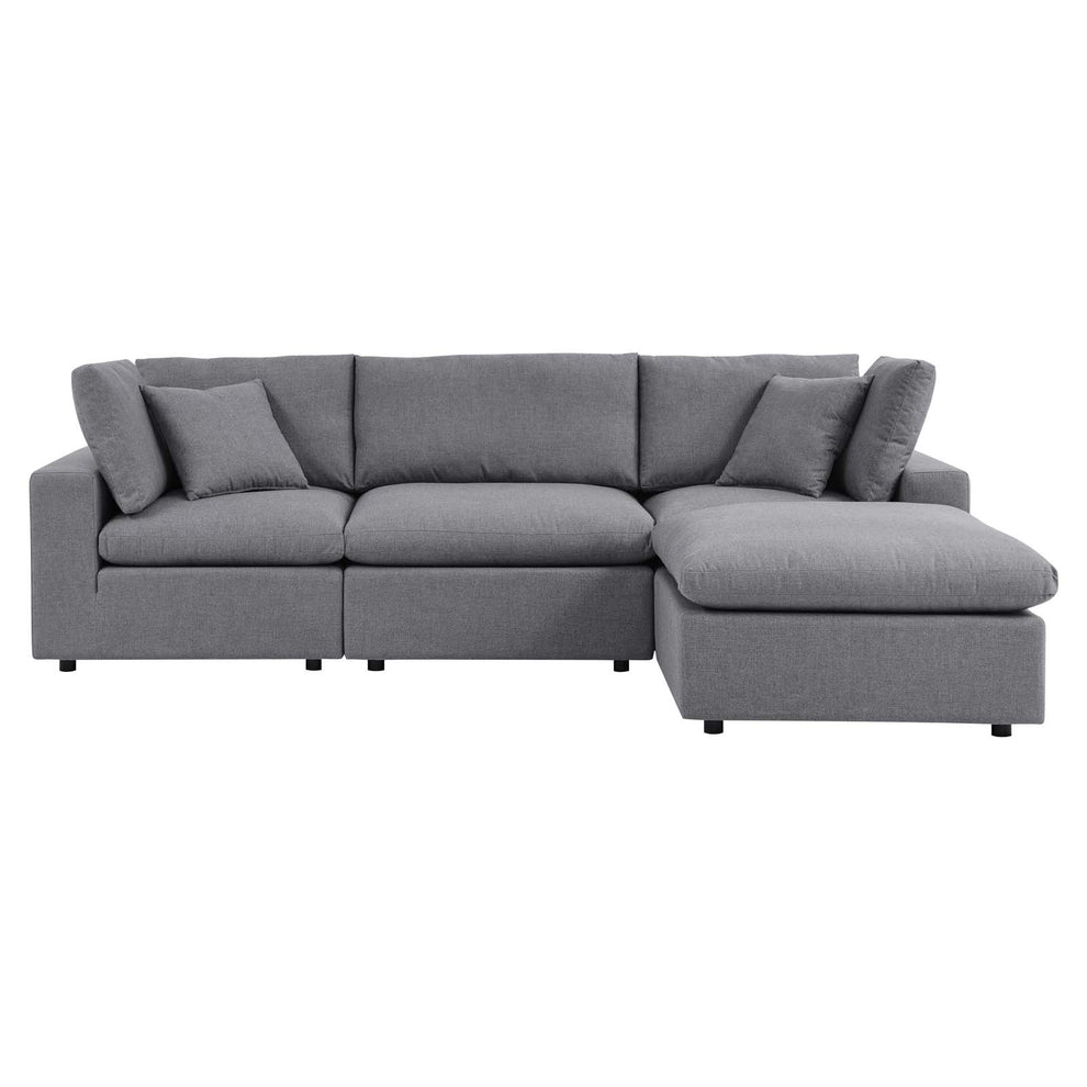 Modway Commix 4-Piece Sunbrella® Outdoor Patio Sectional Sofa - EEI-5581 | Outdoor Sofas, Loveseats & Sectionals | Modishstore - 11