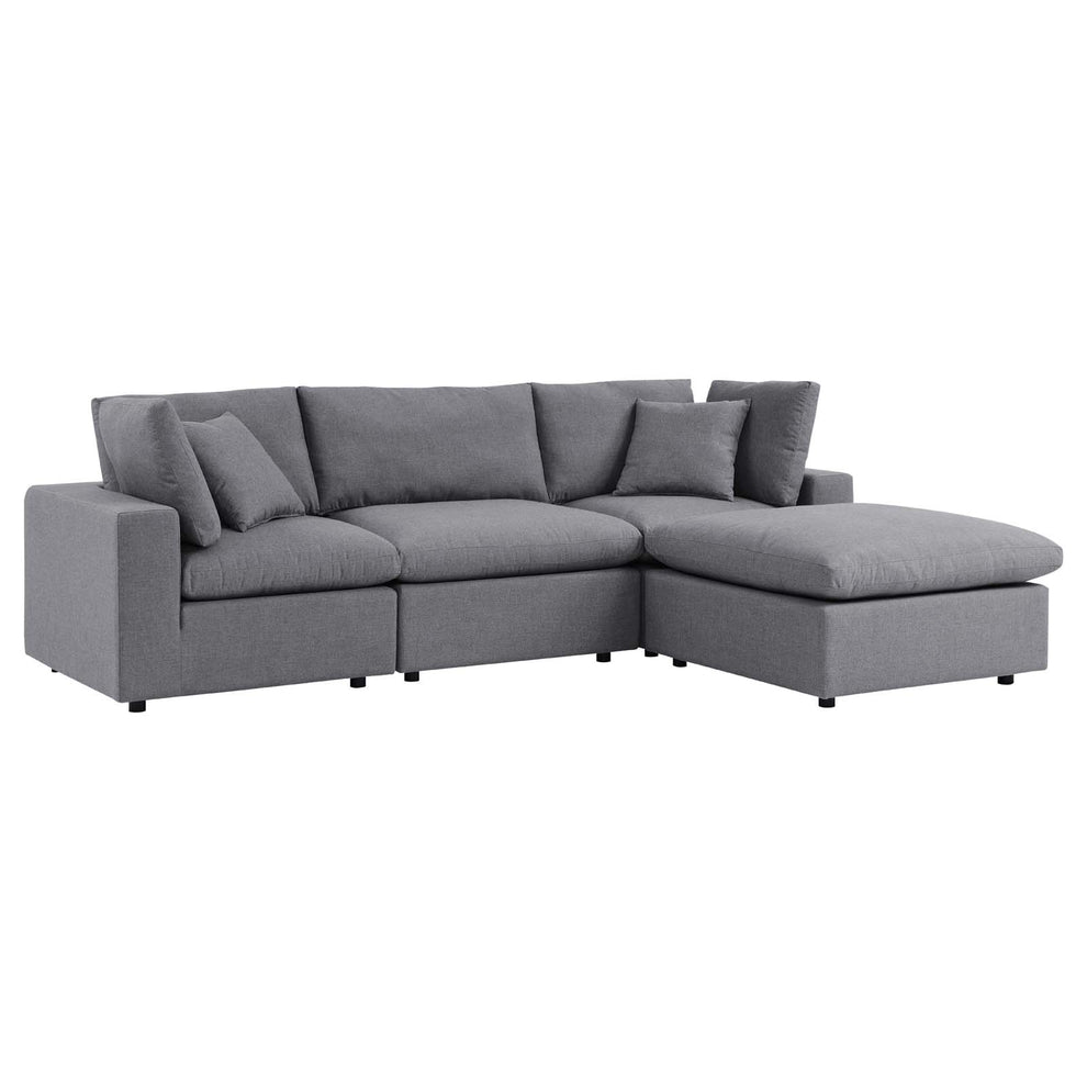 Modway Commix 4-Piece Sunbrella® Outdoor Patio Sectional Sofa - EEI-5581 | Outdoor Sofas, Loveseats & Sectionals | Modishstore - 12