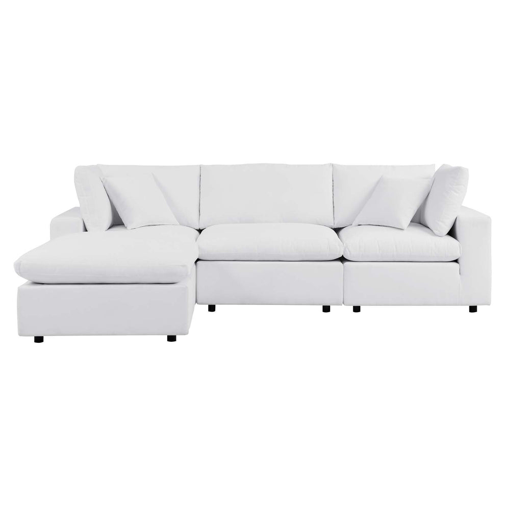 Modway Commix 4-Piece Sunbrella® Outdoor Patio Sectional Sofa - EEI-5581 | Outdoor Sofas, Loveseats & Sectionals | Modishstore - 18