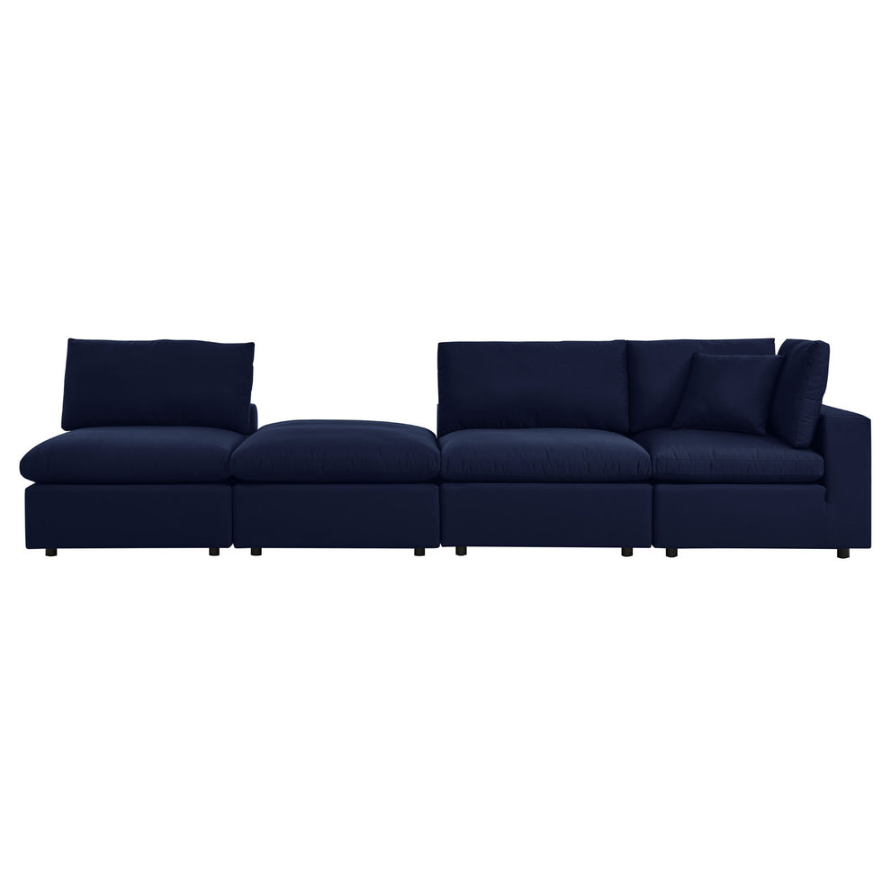 Modway Commix 4-Piece Sunbrella® Outdoor Patio Sectional Sofa - EEI-5582 | Outdoor Sofas, Loveseats & Sectionals | Modishstore - 3