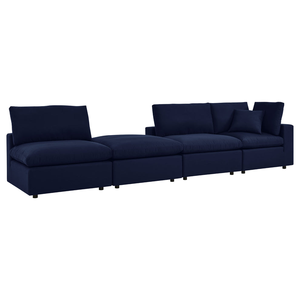 Modway Commix 4-Piece Sunbrella® Outdoor Patio Sectional Sofa - EEI-5582 | Outdoor Sofas, Loveseats & Sectionals | Modishstore - 4