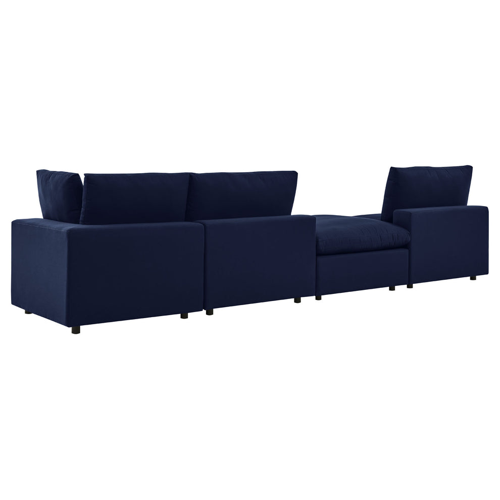 Modway Commix 4-Piece Sunbrella® Outdoor Patio Sectional Sofa - EEI-5582 | Outdoor Sofas, Loveseats & Sectionals | Modishstore - 6