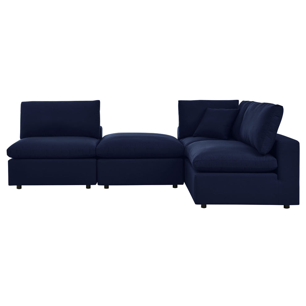Modway Commix 4-Piece Sunbrella® Outdoor Patio Sectional Sofa - EEI-5582 | Outdoor Sofas, Loveseats & Sectionals | Modishstore - 7