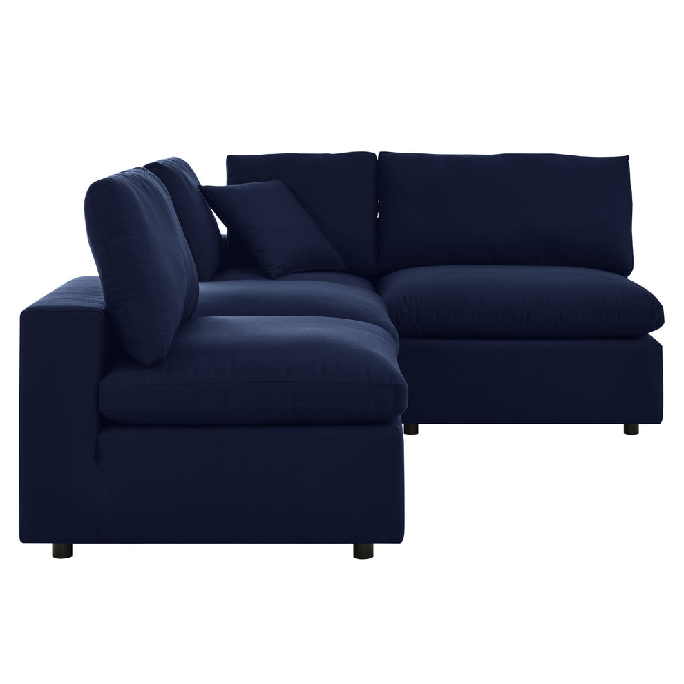 Modway Commix 4-Piece Sunbrella® Outdoor Patio Sectional Sofa - EEI-5582 | Outdoor Sofas, Loveseats & Sectionals | Modishstore - 9
