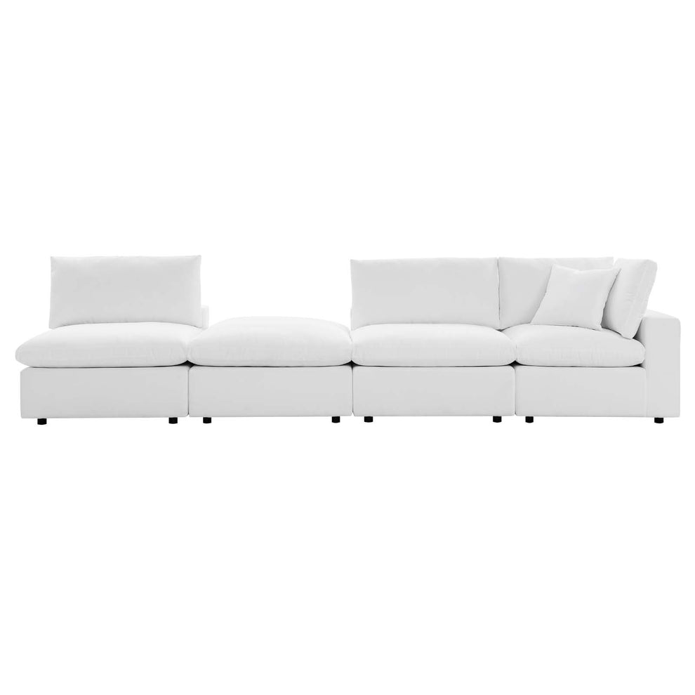 Modway Commix 4-Piece Sunbrella® Outdoor Patio Sectional Sofa - EEI-5582 | Outdoor Sofas, Loveseats & Sectionals | Modishstore - 19