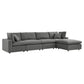 Modway Commix 5-Piece Outdoor Patio Sectional Sofa - EEI-5583 | Outdoor Sofas, Loveseats & Sectionals | Modishstore - 3