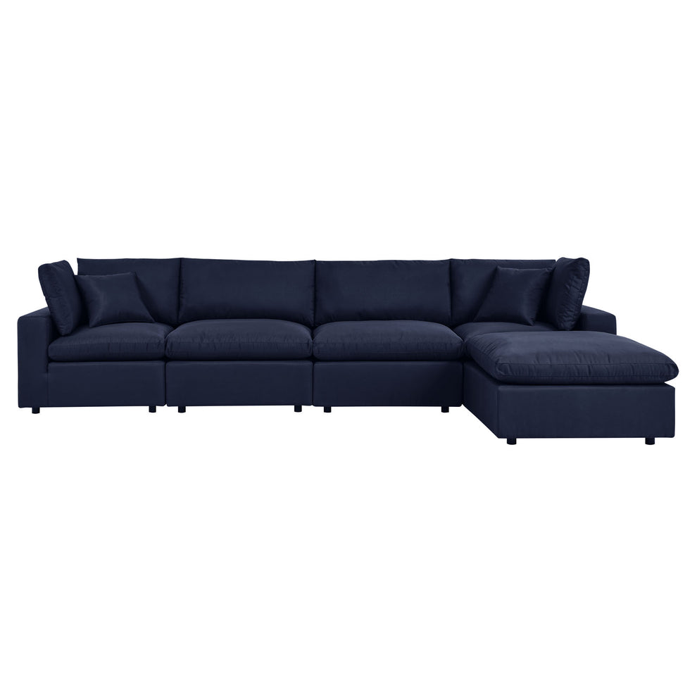 Modway Commix 5-Piece Outdoor Patio Sectional Sofa - EEI-5583 | Outdoor Sofas, Loveseats & Sectionals | Modishstore - 10