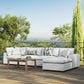 Modway Commix 5-Piece Outdoor Patio Sectional Sofa | Outdoor Sofas, Loveseats & Sectionals | Modishstore-16