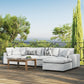 Modway Commix 5-Piece Outdoor Patio Sectional Sofa - EEI-5583 | Outdoor Sofas, Loveseats & Sectionals | Modishstore - 16
