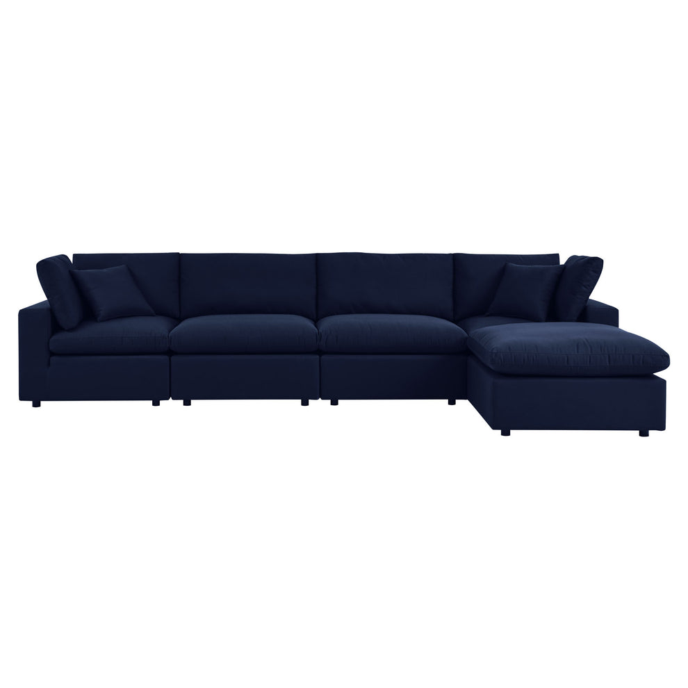 Modway Commix 5-Piece Sunbrella® Outdoor Patio Sectional Sofa - EEI-5584 | Outdoor Sofas, Loveseats & Sectionals | Modishstore - 2