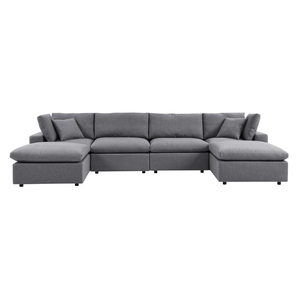 Modway Commix 6-Piece Sunbrella® Outdoor Patio Sectional Sofa - EEI-5586 | Outdoor Sofas, Loveseats & Sectionals | Modishstore - 10