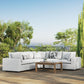 Modway Commix 5-Piece Outdoor Patio Sectional Sofa | Outdoor Sofas, Loveseats & Sectionals | Modishstore-17