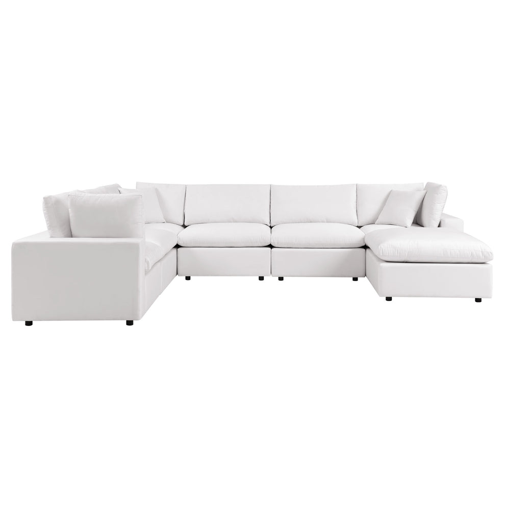 Modway Commix 7-Piece Outdoor Patio Sectional Sofa - EEI-5591 | Outdoor Sofas, Loveseats & Sectionals | Modishstore - 18