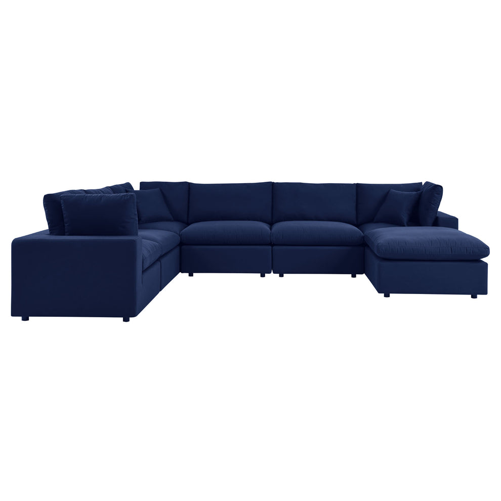 Modway Commix 7-Piece Sunbrella® Outdoor Patio Sectional Sofa - EEI-5592 | Outdoor Sofas, Loveseats & Sectionals | Modishstore - 2