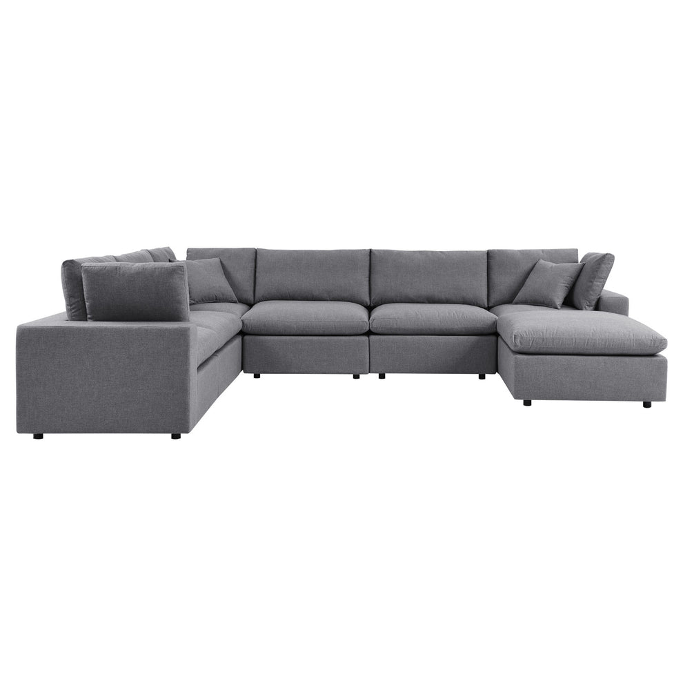 Modway Commix 7-Piece Sunbrella® Outdoor Patio Sectional Sofa - EEI-5592 | Outdoor Sofas, Loveseats & Sectionals | Modishstore - 10
