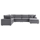 Modway Commix 7-Piece Sunbrella® Outdoor Patio Sectional Sofa | Outdoor Sofas, Loveseats & Sectionals | Modishstore-10