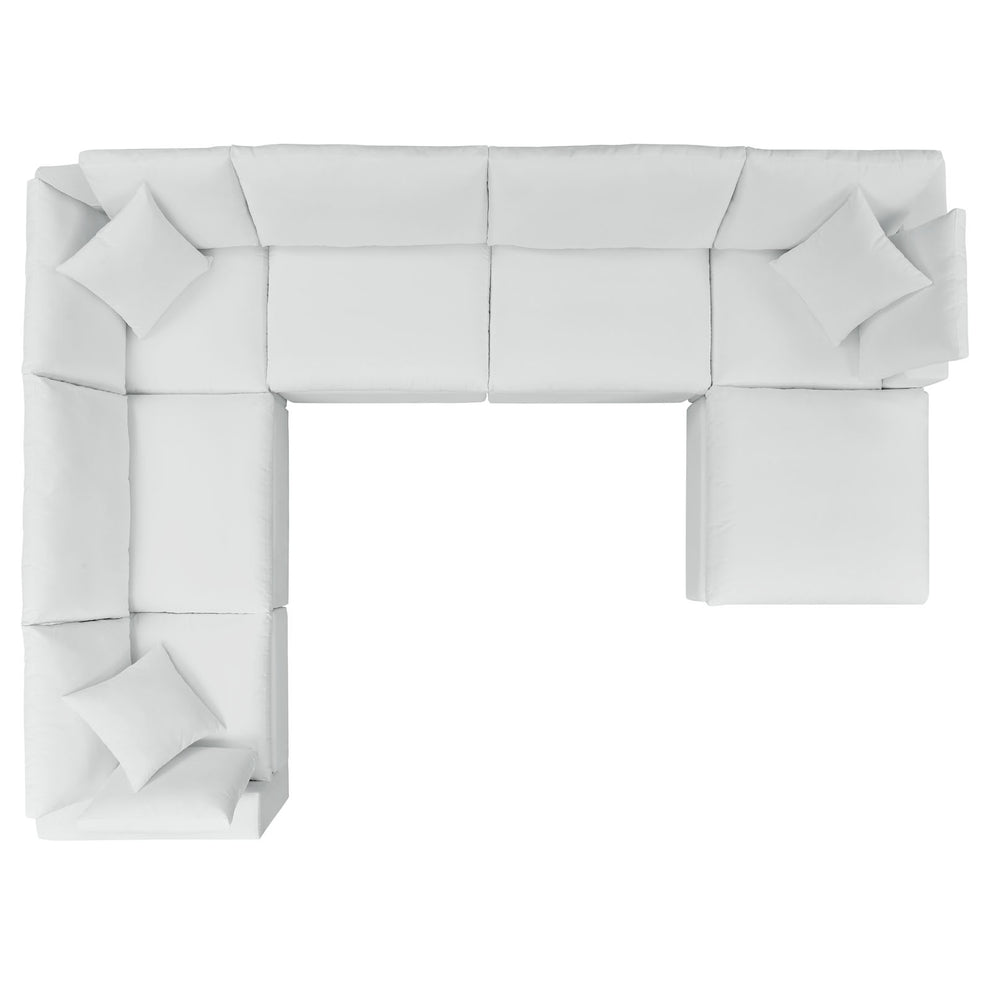 Modway Commix 7-Piece Sunbrella® Outdoor Patio Sectional Sofa - EEI-5592 | Outdoor Sofas, Loveseats & Sectionals | Modishstore - 19