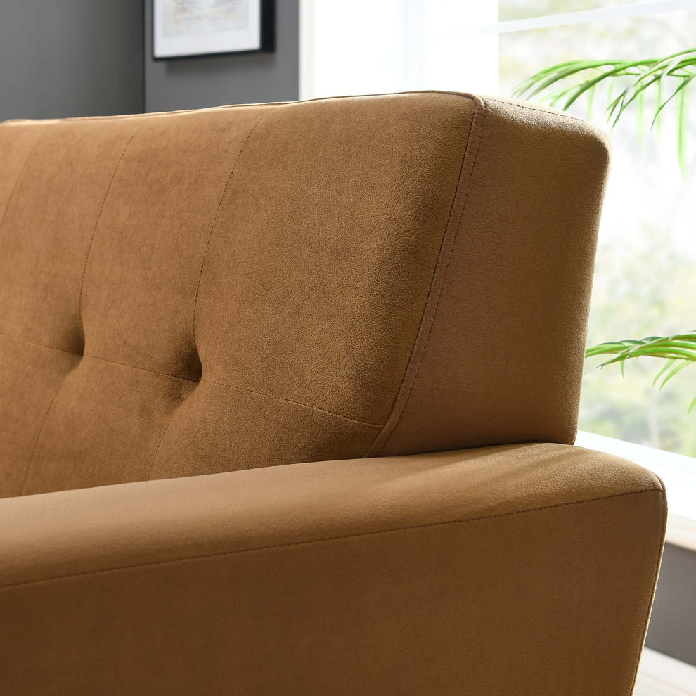 Engage Performance Velvet Armchair By Modway - EEI-5598 | Armchairs | Modishstore - 6