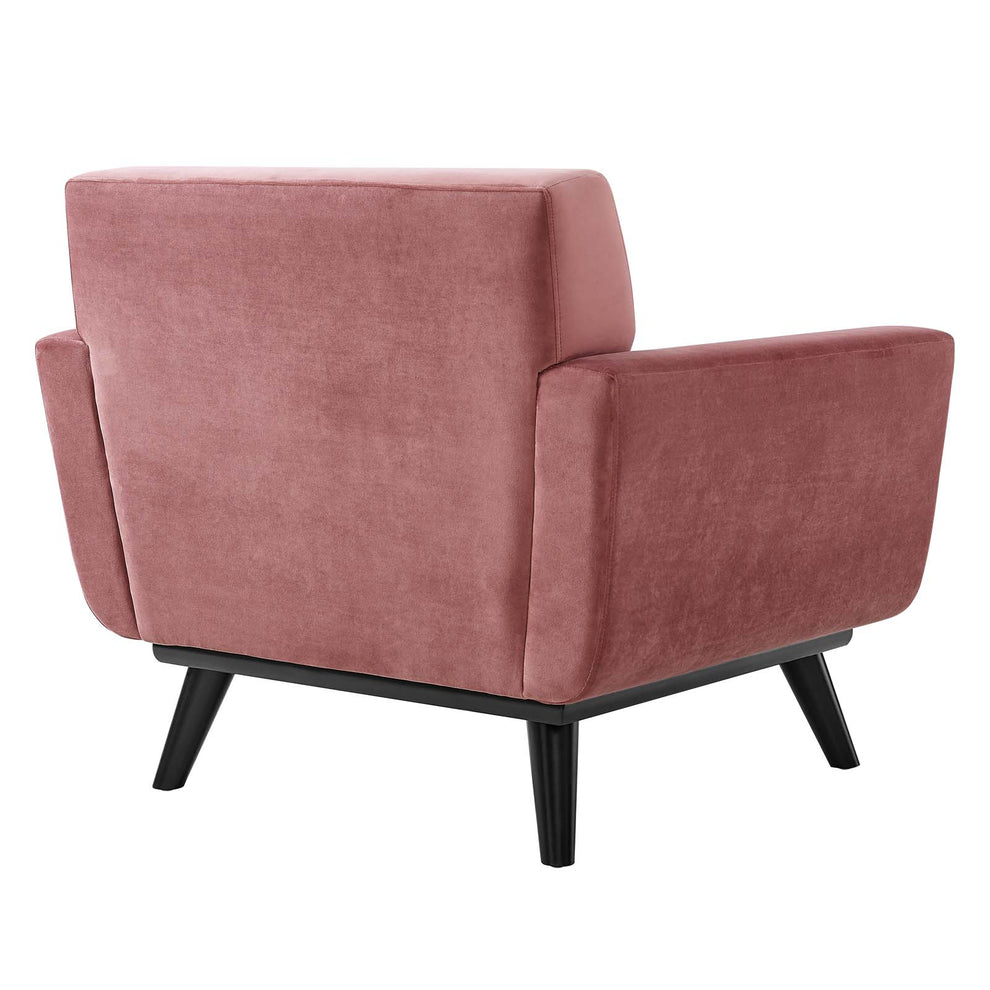 Engage Performance Velvet Armchair By Modway - EEI-5598 | Armchairs | Modishstore - 12