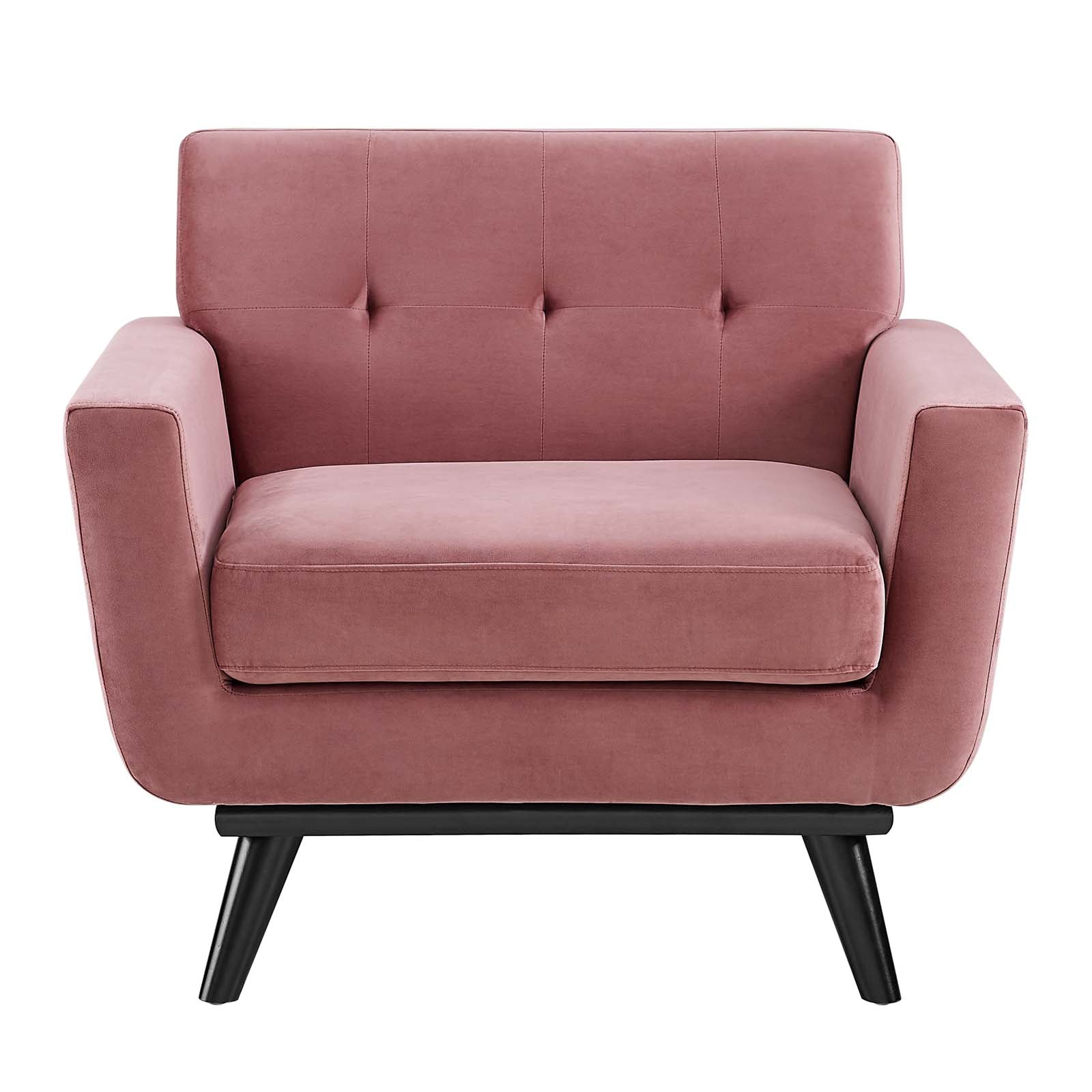 Engage Performance Velvet Armchair By Modway | Armchairs | Modishstore - 15