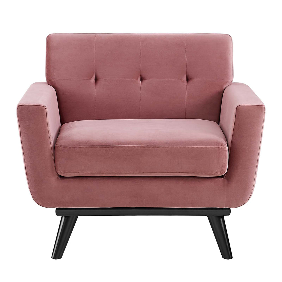 Engage Performance Velvet Armchair By Modway - EEI-5598 | Armchairs | Modishstore - 15