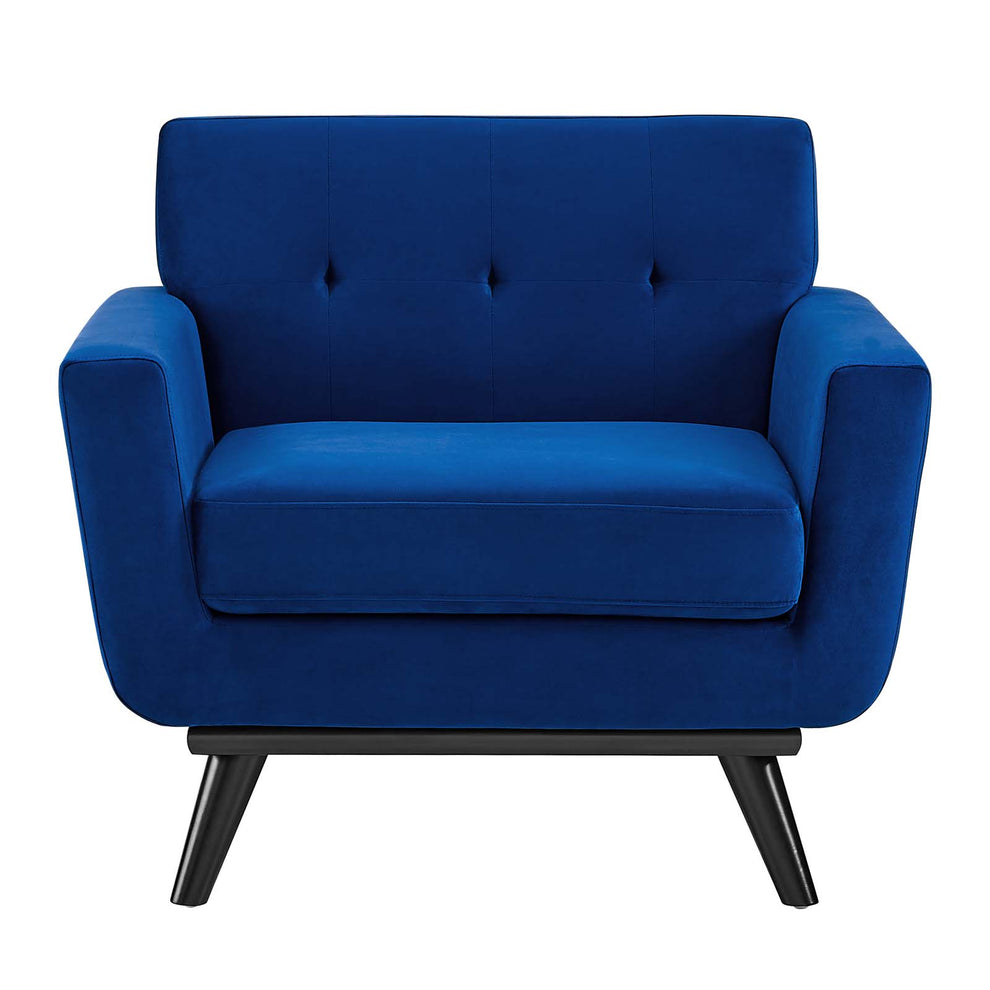 Engage Performance Velvet Armchair By Modway - EEI-5598 | Armchairs | Modishstore - 31