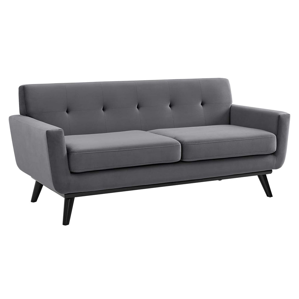 Engage Performance Velvet Loveseat By Modway - EEI-5599 | Loveseats | Modishstore - 18