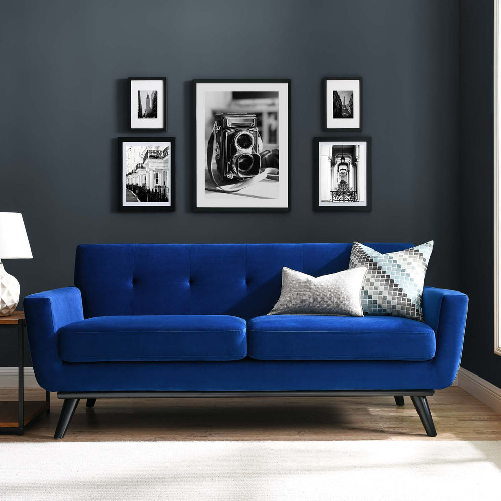Engage Performance Velvet Loveseat By Modway - EEI-5599 | Loveseats | Modishstore - 25