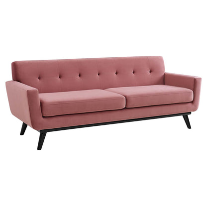 Engage Performance Velvet Sofa By Modway - EEI-5600 | Sofas | Modishstore - 10