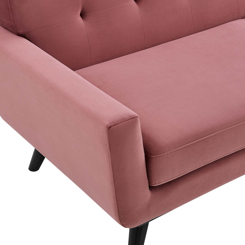 Engage Performance Velvet Sofa By Modway - EEI-5600 | Sofas | Modishstore - 13